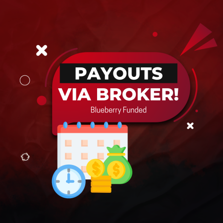 Blueberry Funded Direct Payouts Withdrawals to Blueberry Markets!