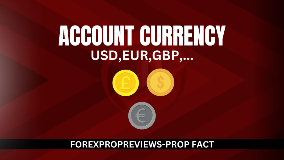Prop firm funding program currencies